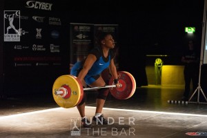 Mercy Brown took first place at the 2016 English Championships in the 75kg class with a 221kg total